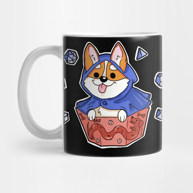 Gamer Corgi by Bat13SJx